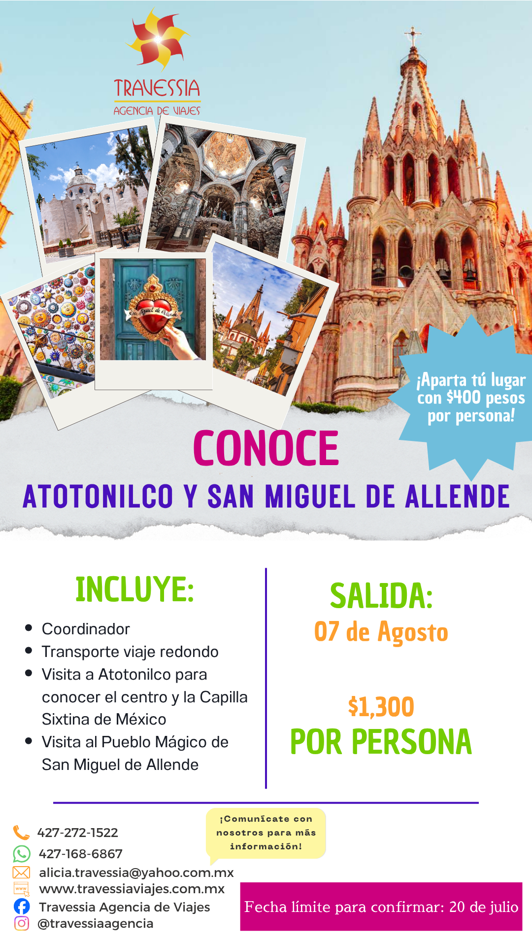 Atotonilco y San Miguel de Allende