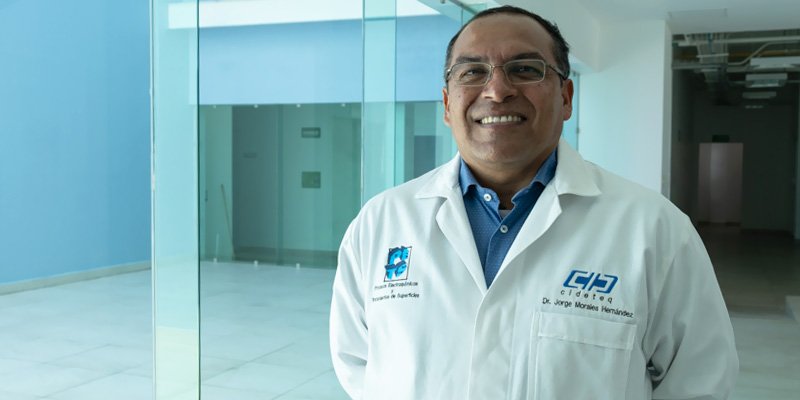 Jorge Morales Investigador de Energía del CIDETEQ Centro de Investigación y Desarrollo Tecnológico en Electroquímica en Querétaro México